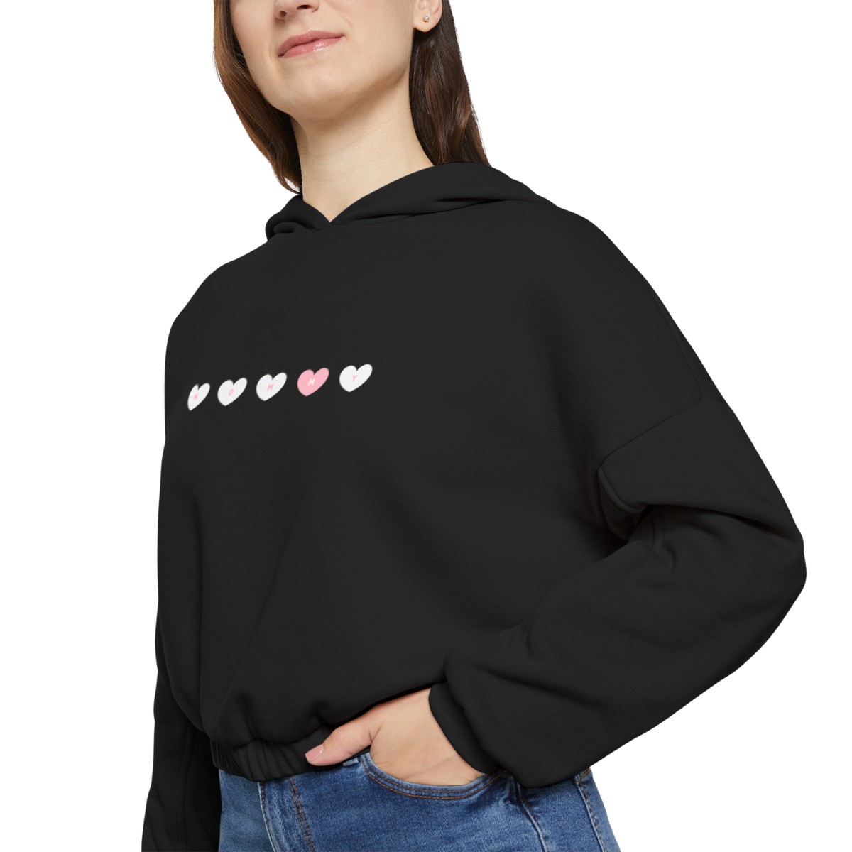 Mommy – Women’s Cinched Bottom Hoodie